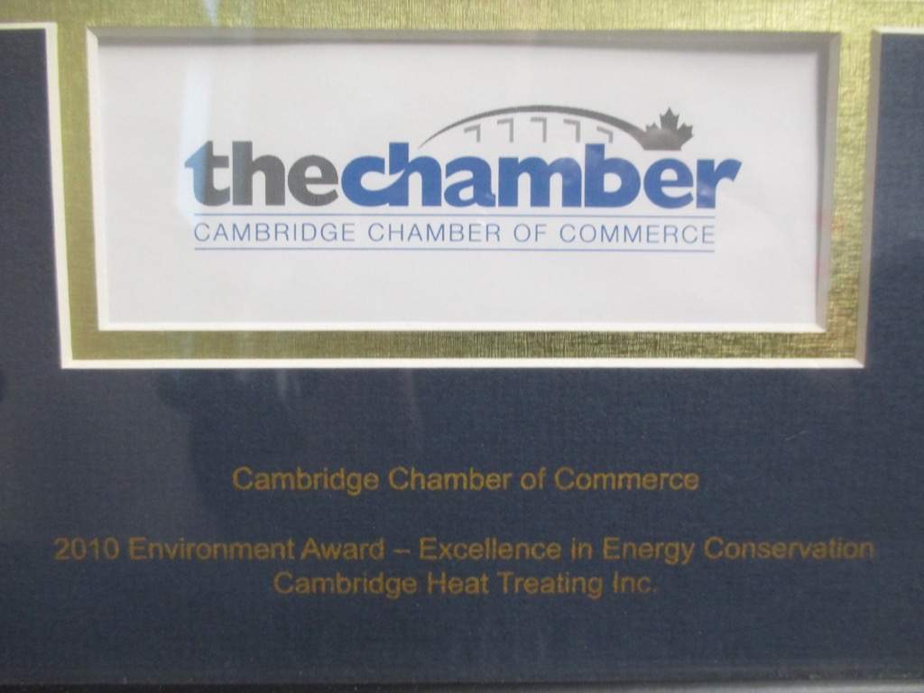2010 Environmental Award - Excellence in Energy Conservation